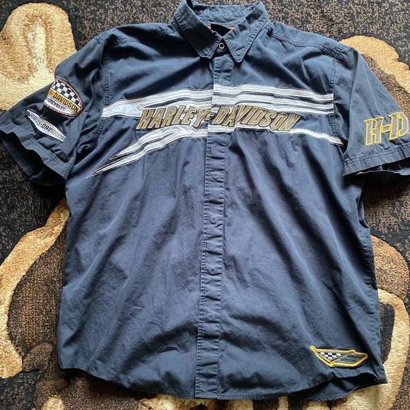 Harley button up - Picture 2 of 3